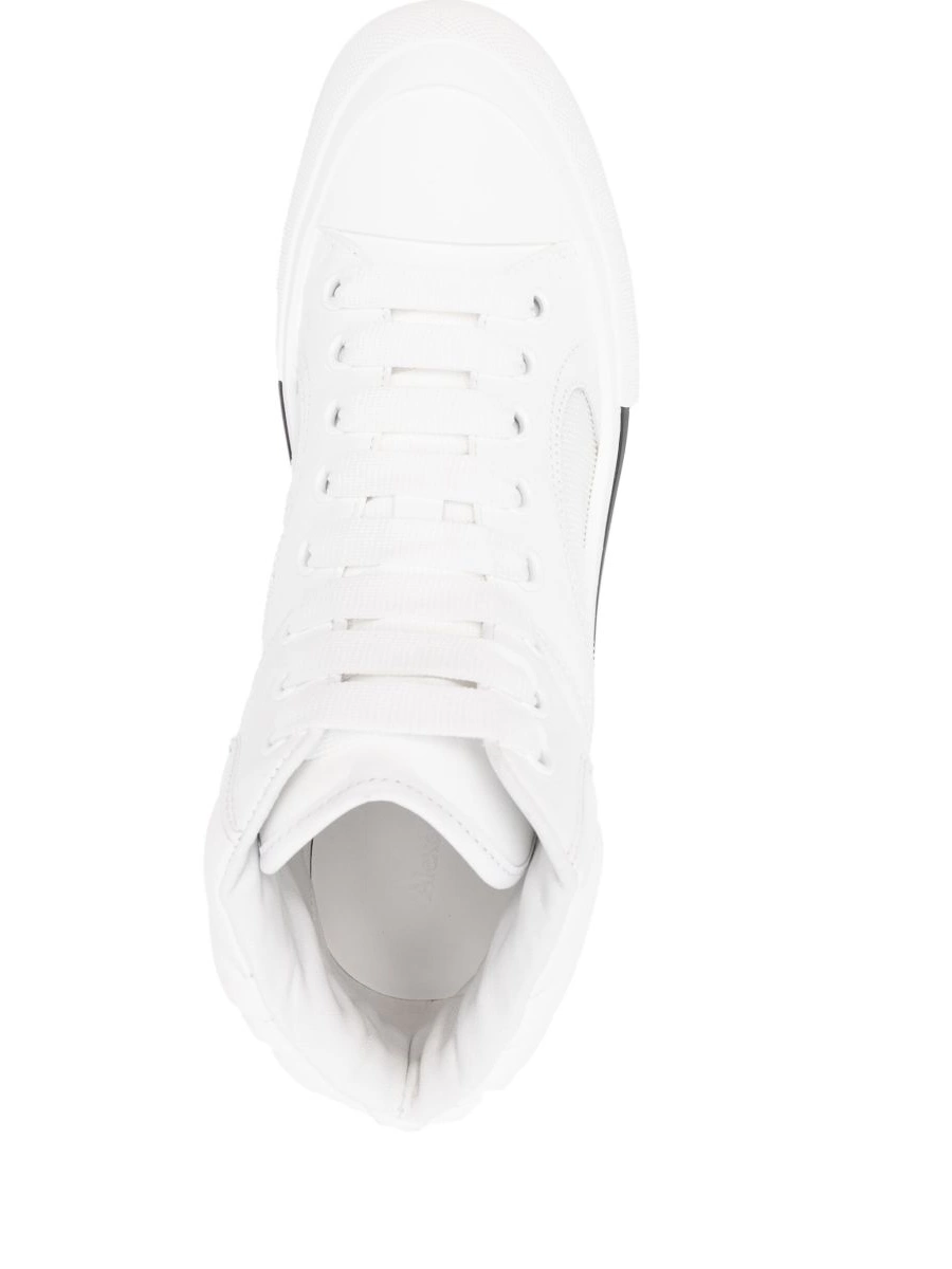 Affordable Men sneakers McQueen Seal-embroidered Alexander 0418